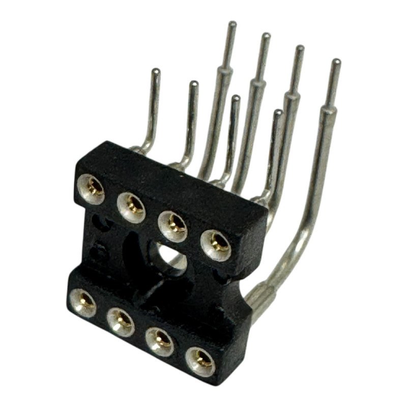LED Support DIP DIL Socket 8 Position 8 Pin 2 Row PCB Mount