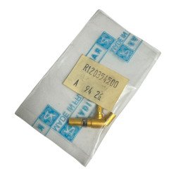 R120354500 Radiall RF Connector Right Angle Crimp Plug DIN 41612 For RG174 Cable