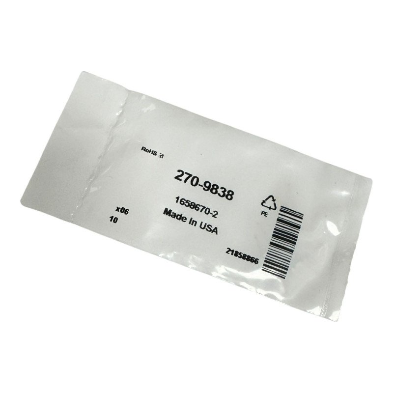 270-9838 TE Connectivity, D Sub Connector Male Crimp Contact Pin 28-22AWG Amplimite HDP-22 Series [Qtyx10]