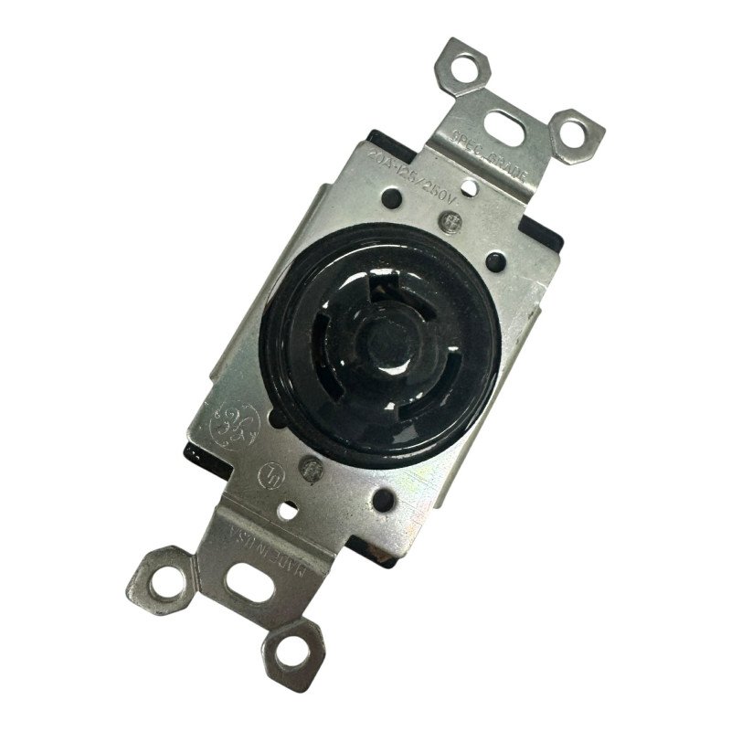 General Electric Twist Lock Female Power Socket Plug Receptacle 20A/125-250Vac