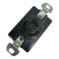 Hubbell Twist Lock Female Power Socket Plug Receptacle 20A/125-250Vac