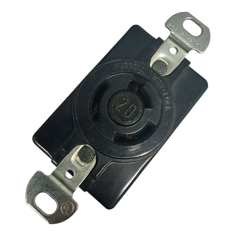 Hubbell Twist Lock Female Power Socket Plug Receptacle 20A/125-250Vac