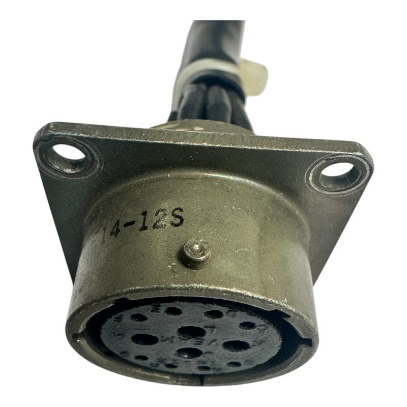 VPT02E14-12S Veam Circular Mil Spec Connector Used