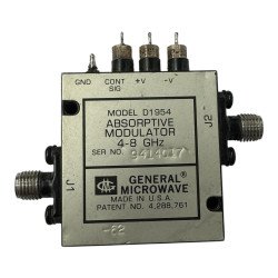 D1954 General Microwave Absorptive Modulator 4-8Ghz SMA