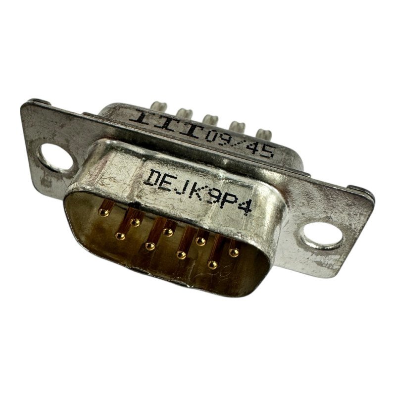 DEJK9P4 ITT D-Sub Connector High Density 9 Position Male DB9 (M)