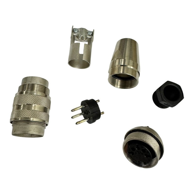 C09131H0031002 Amphenol Circular M16 DIN Connector Male 3 Position IP67 5A