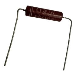 AT1W Ates Axial Fixed Power Wirewound Resistor 60Kohm 60K 1W 1%