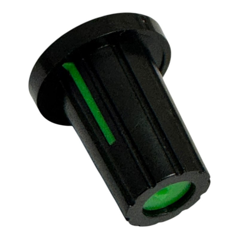 304-24-563 RS PRO 17mm  Black Potentiometer Knob for 6mm Shaft D Shaped 467-6061 [Qtyx5]