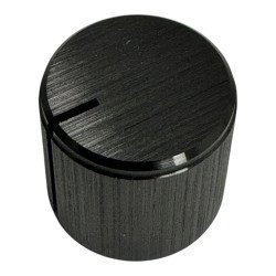 304-03-114 RS PRO 16mm Black Potentiometer Knob for 6.4mm Shaft Diameter 498-845