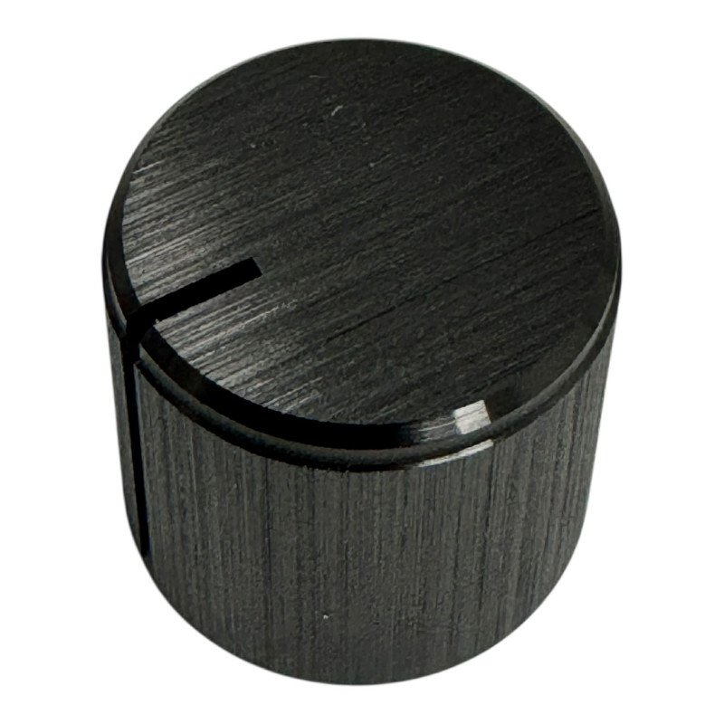 304-03-114 RS PRO 16mm Black Potentiometer Knob for 6.4mm Shaft Diameter 498-845