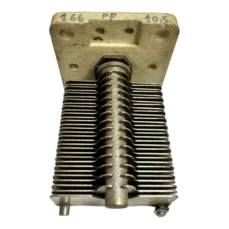 BUD Air Variable Capacitor Double Section 10-160pF