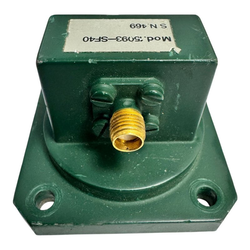 5930-SF40 FMI Waveguide To Coaxial Adapter SMA (F) To WR112