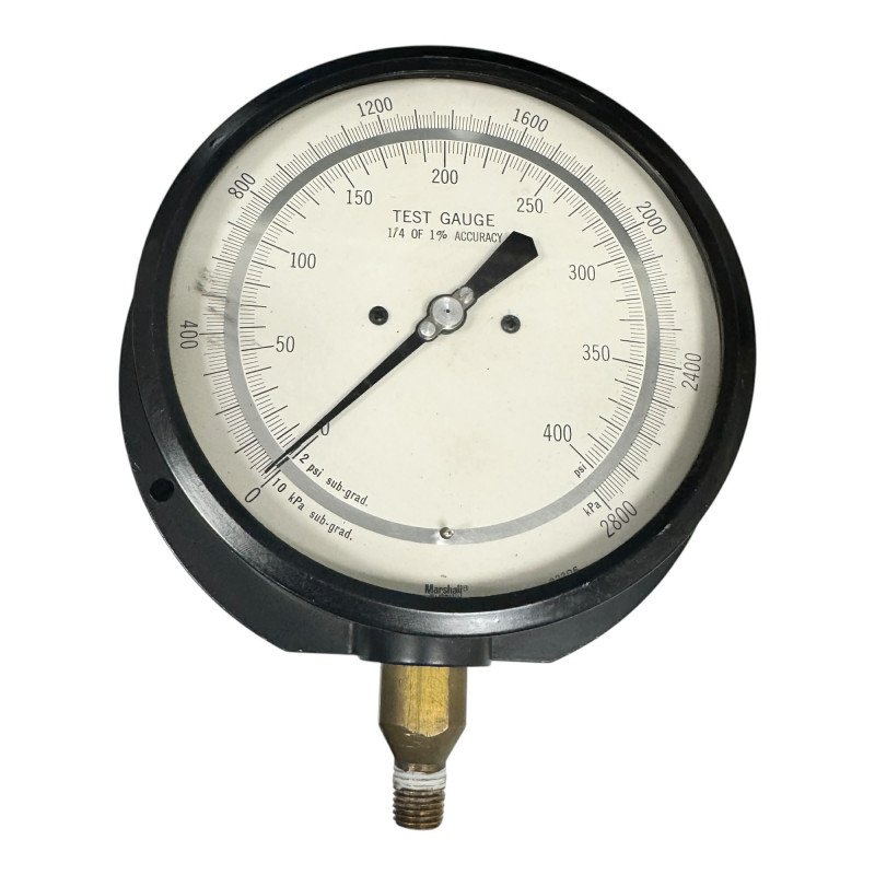 Marshall Town Analog Panel Meter Guage Meter 0-400Psi 0-2800kPa 200mm