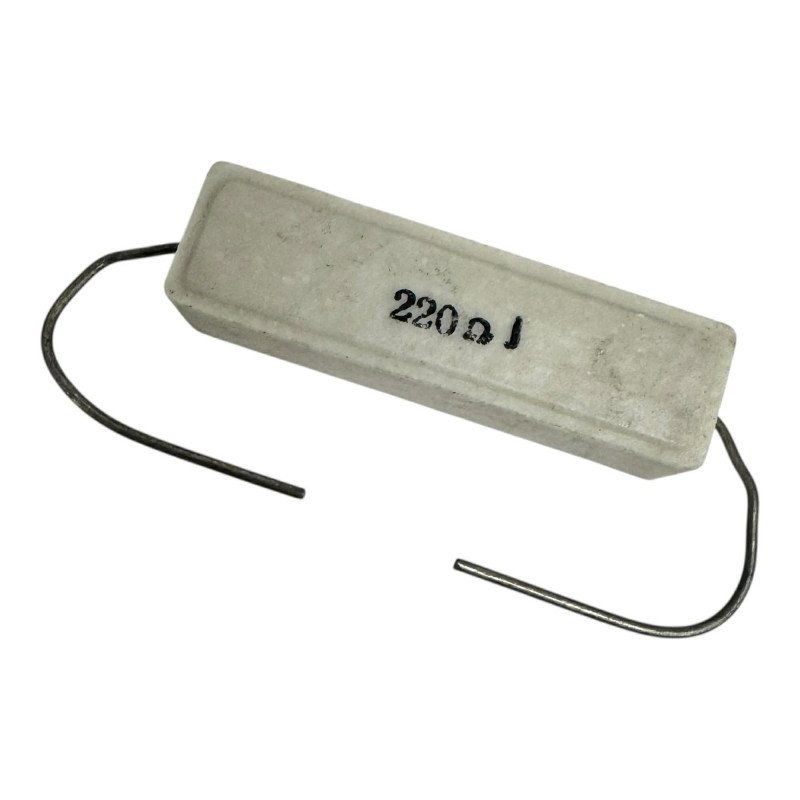 Resistor Power Wirewound Cement Resistor 220Ohm 220R 5W 10%
