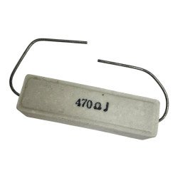 Resistor Power Wirewound Cement Resistor 470Ohm 470R 5W 10%
