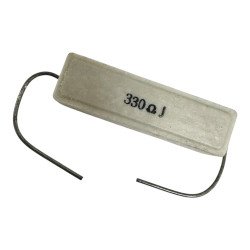 Resistor Power Wirewound Cement Resistor 330Ohm 330R 5W 10%