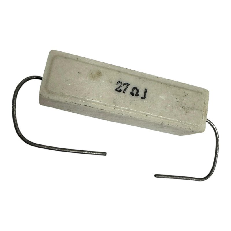 Resistor Power Wirewound Cement Resistor 27Ohm 27R 5W 10%