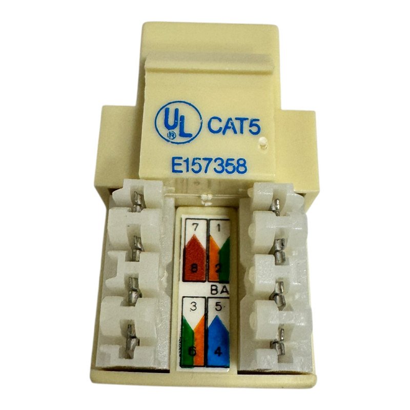 IR72 TSB40-A Keystone Cat5 Punch Down Connector Module