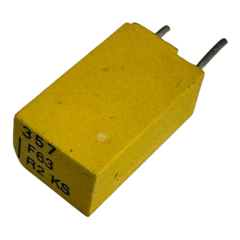 222244343571 Philips Capacitor Radial Film Foil 357pF 63V 1%