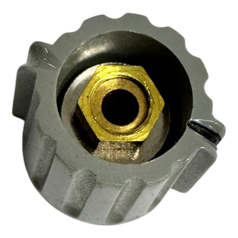 Sifam Grey Potentiometer Knob For 3.2mm Shaft Diameter D:18mm L:16mm