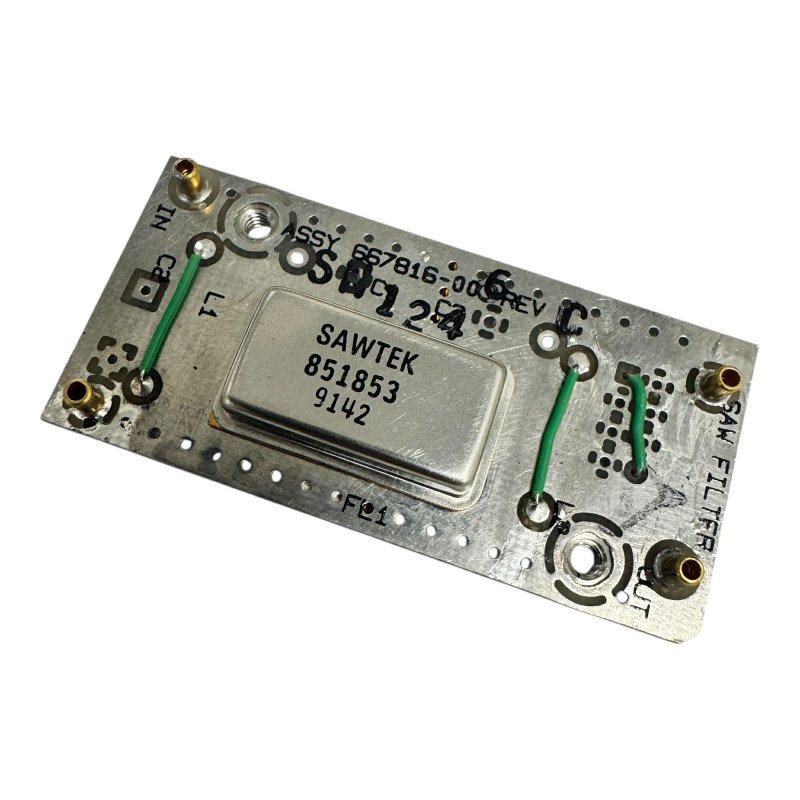 667816-006 Watkin Johnson RF Filter With Sawtek 851853 28Mhz