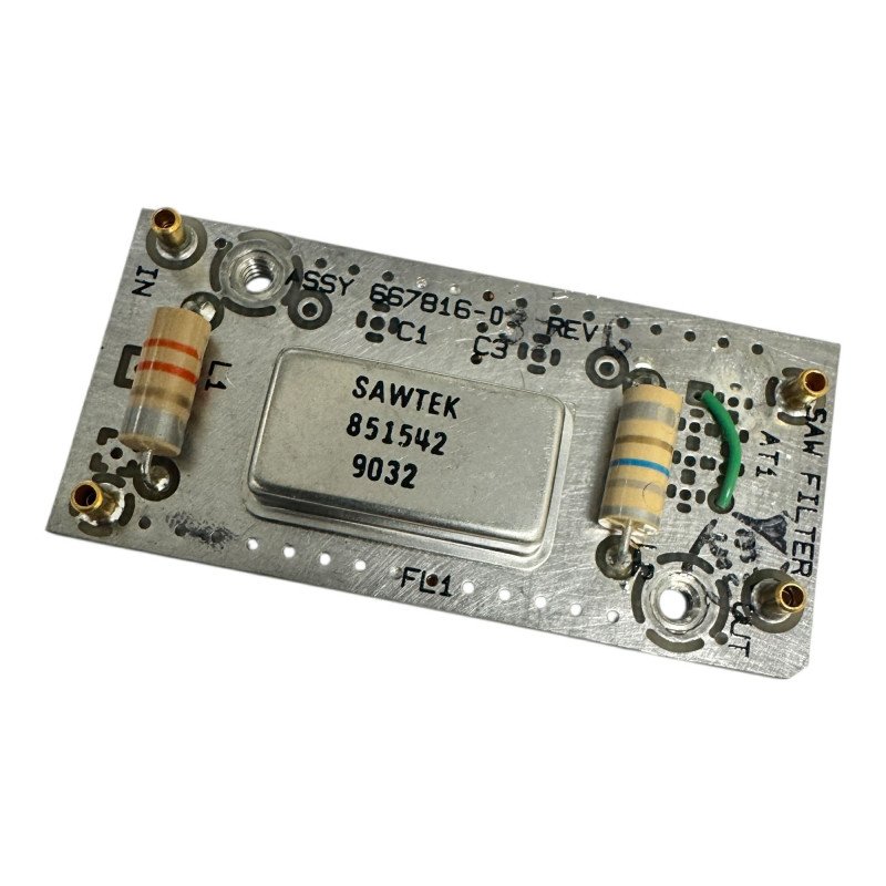 667816-03 Watkin Johnson RF Filter With Sawtek 851542 30Mhz
