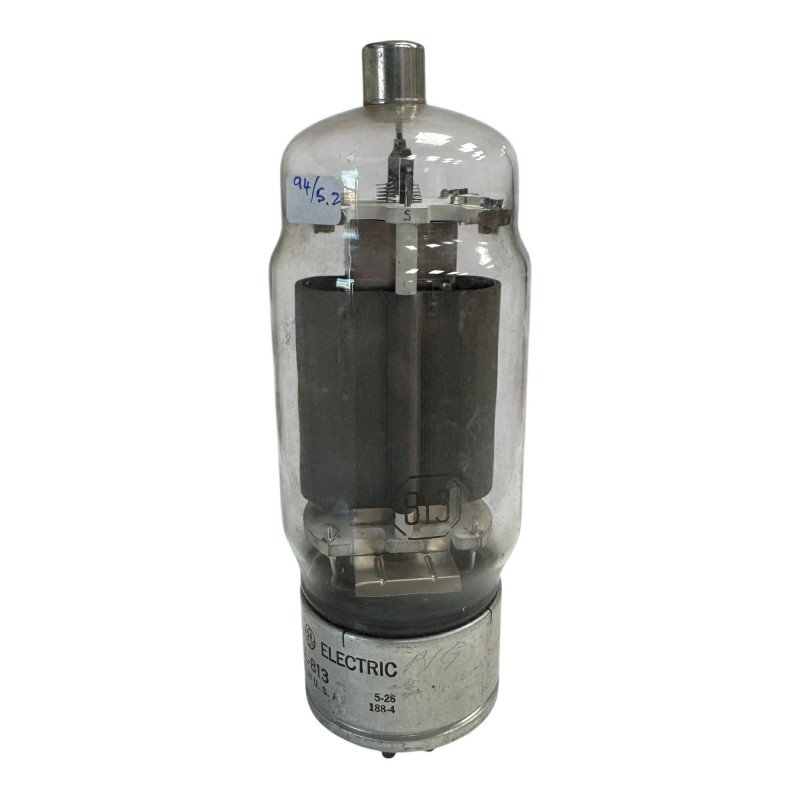 813 General Electric USA Made Vacuum Tube Valve Tested: 94/5.2