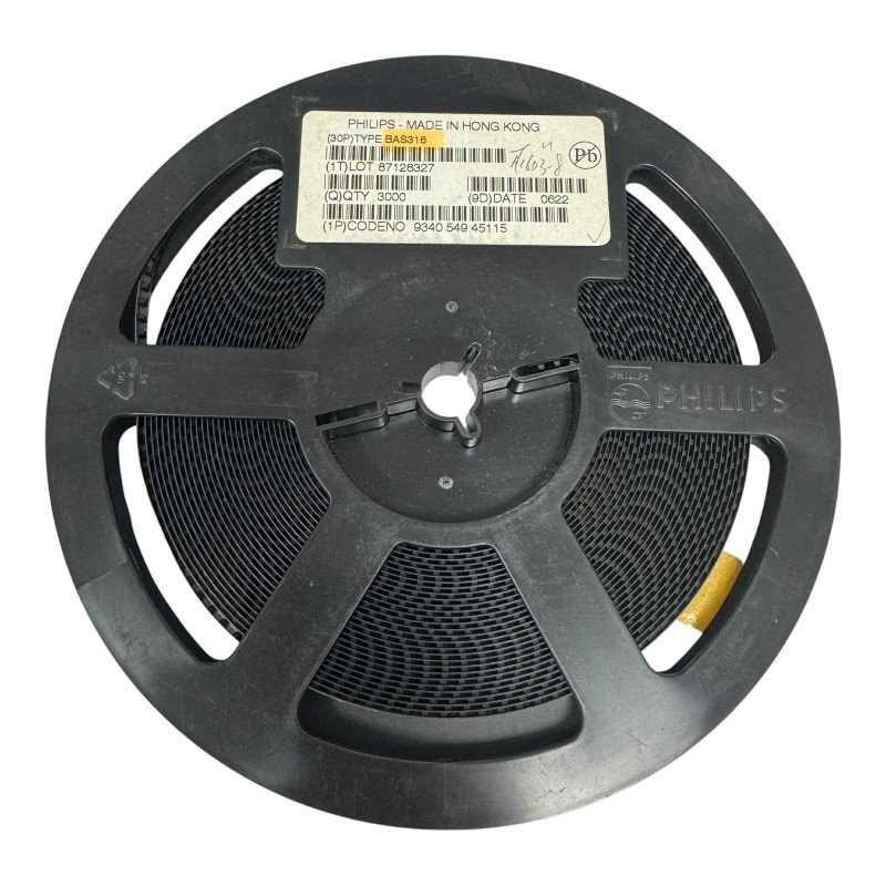 BAS316 Philips SMD Small Signal Switching Diode 0.25A 100V [Qtyx2000]