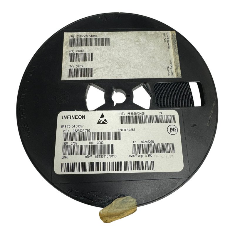 BAS70-04 Infineon SMD Schottky Rectifier Diode 200mA 70V [Qtyx2000]