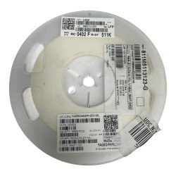 RC0402FR-07511KL Yageo SMD Chip Resistor 511Kohm 511K 1/16W 1% [Qtyx10000]