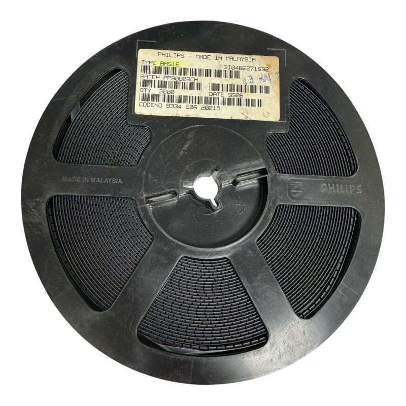 BAS16 Philips SMD Small Signal Switching Diode 100V 250mA [Qtyx2500]