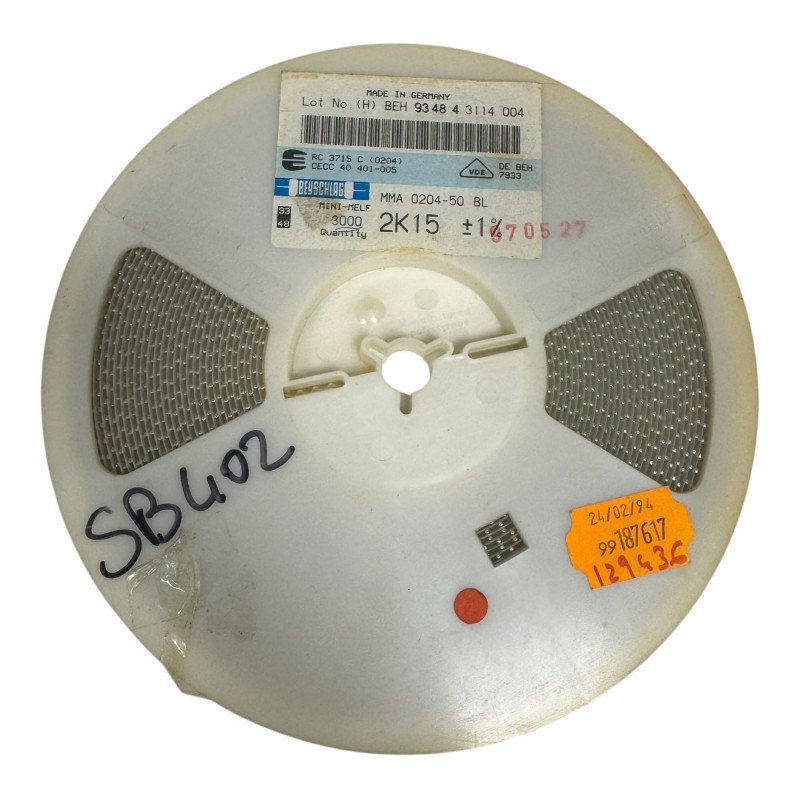 0204-50BL Beyschlag SMD Resistor 2.15Kohm 2K15 1/4W 1% [Qtyx3000]