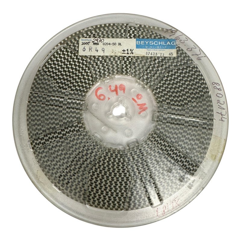 0204-50BL Beyschlag SMD Resistor 6.49Ohm 6R49 1/4W 1% [Qtyx2800]