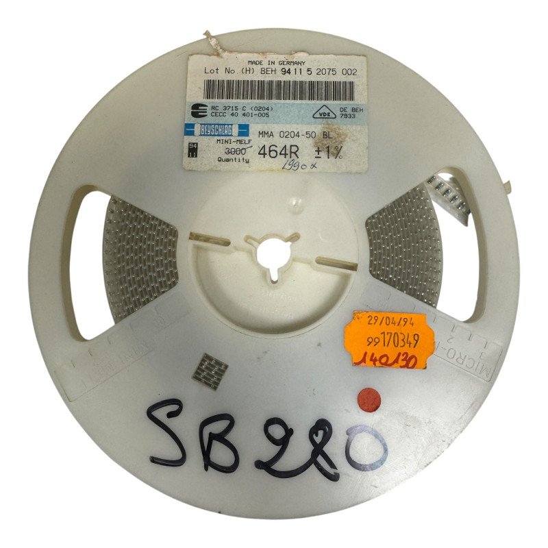 0204-50BL Beyschlag SMD Resistor 464ohm 464R 1/4W 1% [Qtyx1500]
