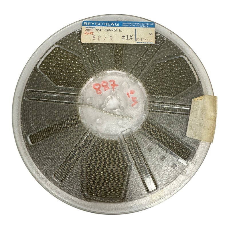 0204-50BL Beyschlag SMD Resistor 887ohm 887R 1/4W 1% [Qtyx2500]