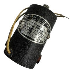 5BN14EA2 General Electric Mil Spec DC Motor 7400rpm 27.5Vdc