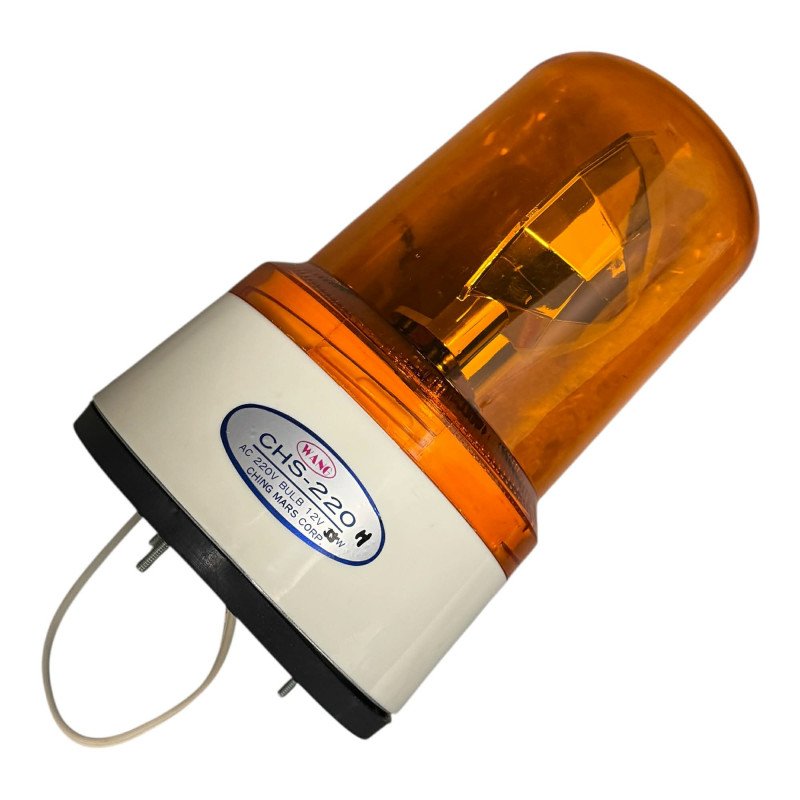 CHS-220 Ching Mars Rotary Warning Light 12V Amber Color