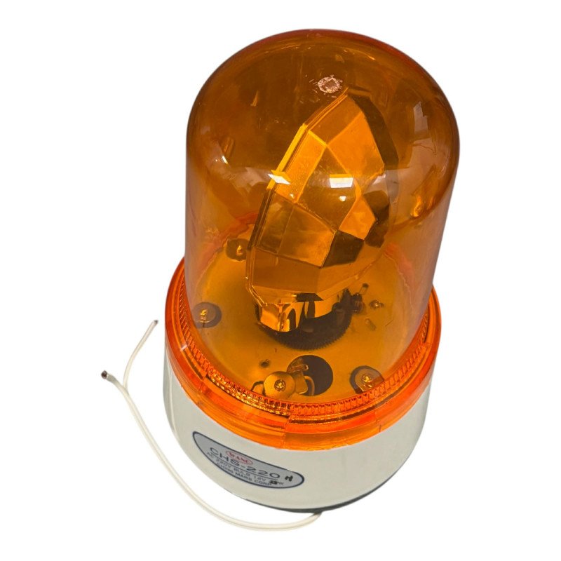 CHS-220 Ching Mars Rotary Warning Light 12V Amber Color