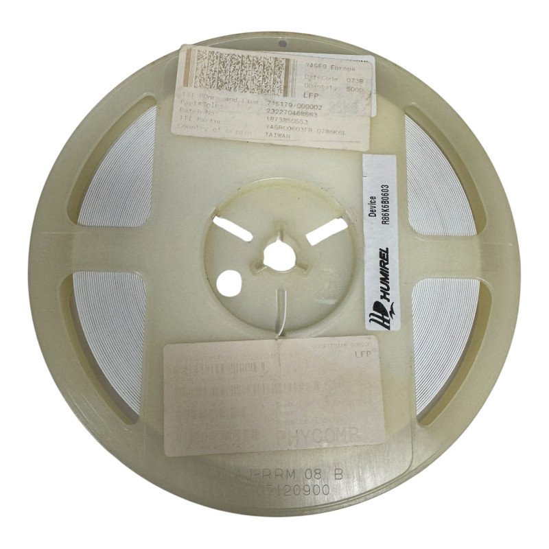 YAGRC0603FR-0786K6L Yageo SMD Resistor Chip 86.6kOHM 86K6 1% 1/10W [Qtyx5000]