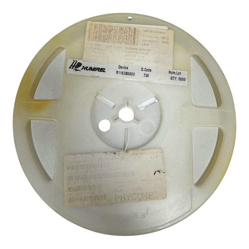 YAGRC0603FR-0711K3L Yageo SMD Resistor Chip 11.3kOHM 11K3 1% 1/10W [Qtyx5000]