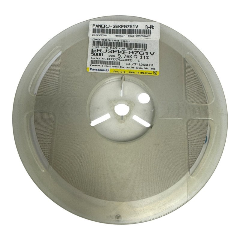 ERJ-3EKF9761V Panasonic SMD Resistor Chip 9.76Kohm 9K76 1% 1/10W [Qtyx5000]