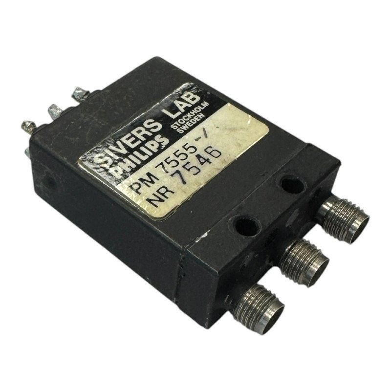 SPDT Latching 28V DC-18GHZ 20ms Coaxial Switch PM7555 Sivers