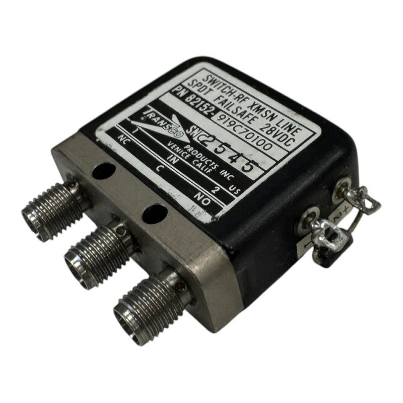 82152-919C70100 Transco Coaxial Switch SPDT SMA DC-18Ghz 28Vdc