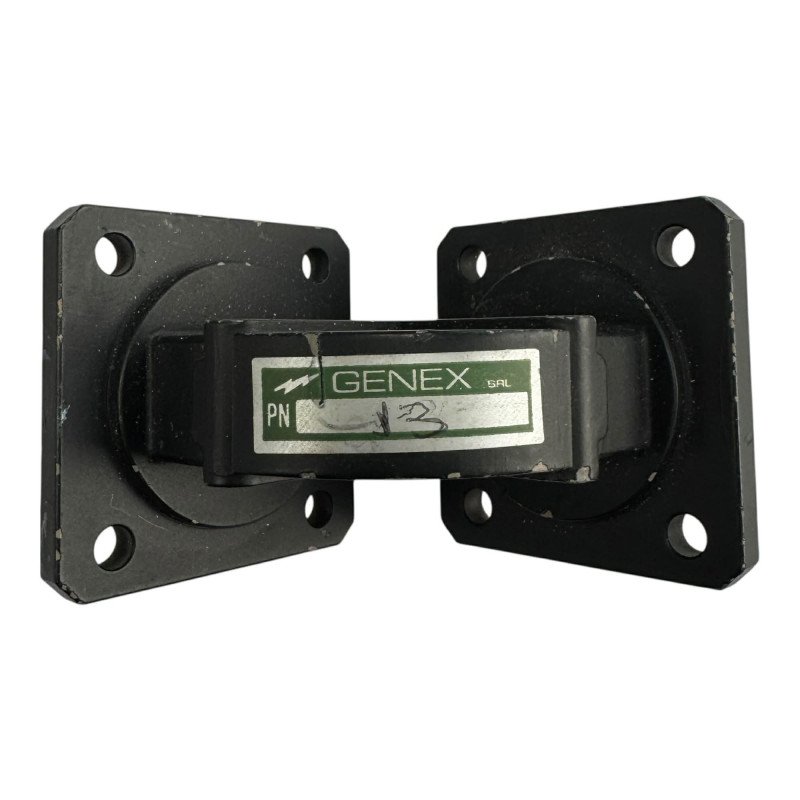 Genex Waveguide H-Bend Section 90° WR75 WR-75 UBR/PBR 50x50mm