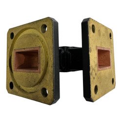 Genex Waveguide H-Bend Section 90° WR75 WR-75 UBR/PBR 50x50mm