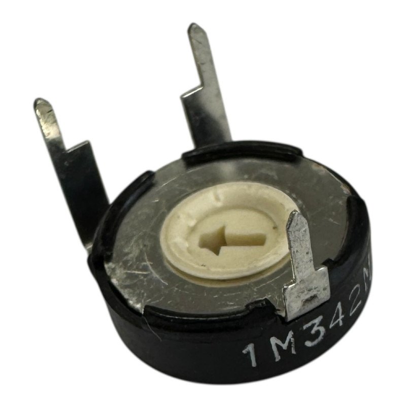 Piher Horizontal Trimmer Potentiometer 1M3 1.3Mohm 10% D:15mm Arrow