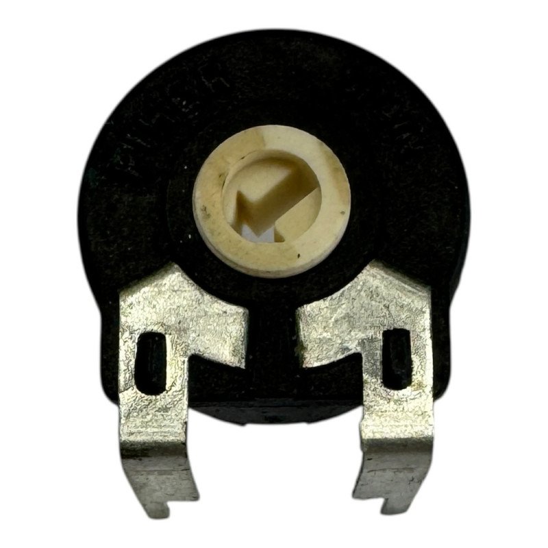 Piher Horizontal Trimmer Potentiometer 2M2 2.2Mohm 10% D:15mm Arrow