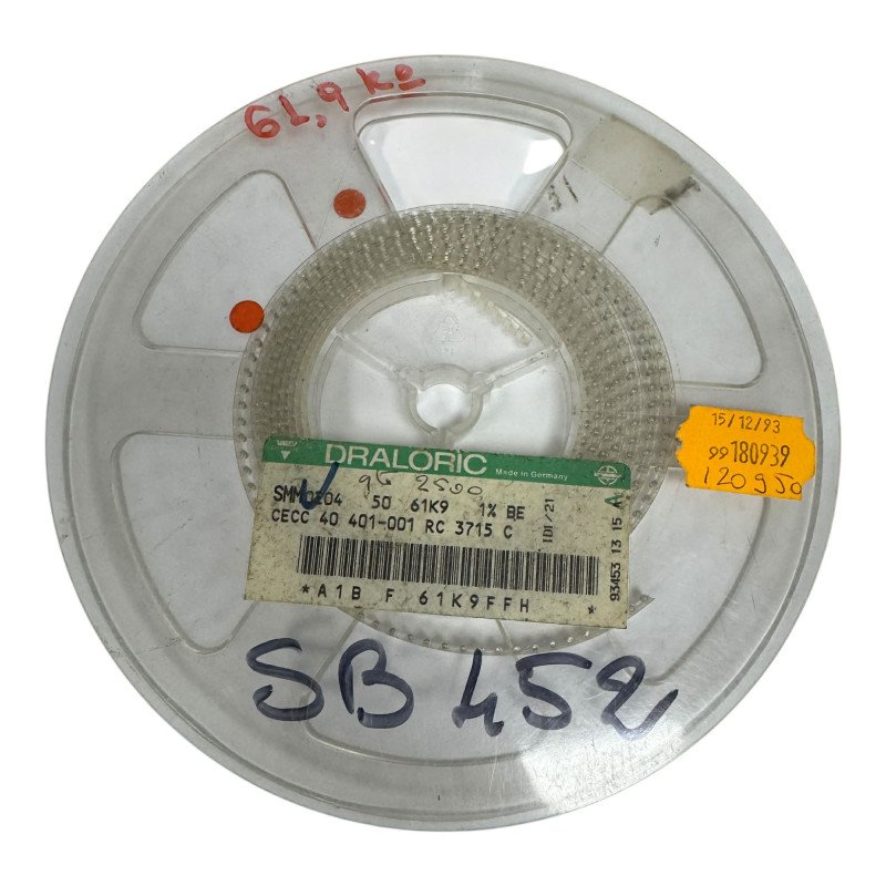 SMM0204 Draloric Melf Resistors 61.9Kohm 61K9 1/4W 1% [Qtyx500]