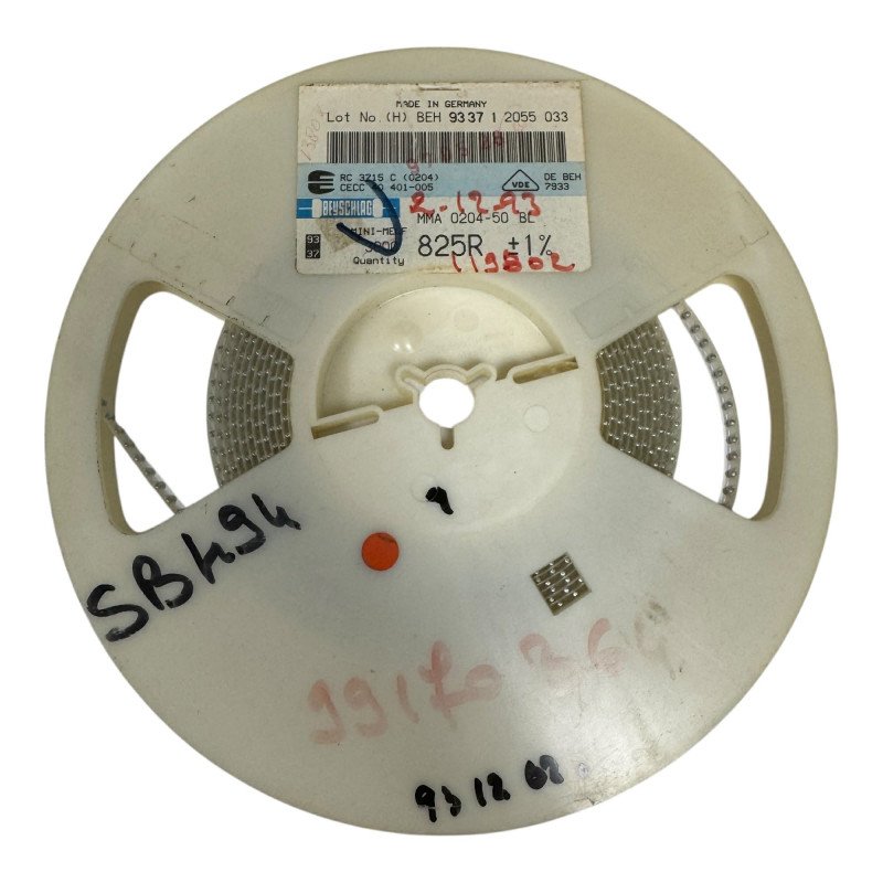 0204-50BL Beyschlag Melf Resistor 825ohm 825R 1/4W 1% [Qtyx1000]