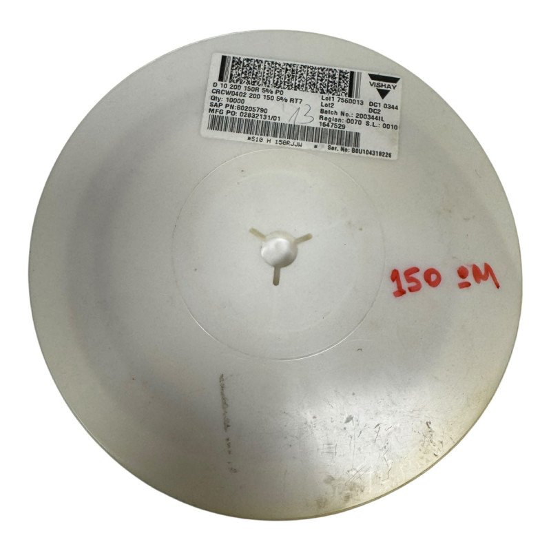 CRCW0402 Vishay SMD Resistor 150ohm 150R 1/16W 1%[Qtyx4000]
